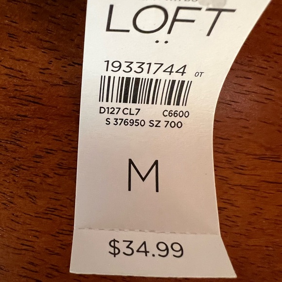 NWT Loft Leggings size M - Picture 3 of 4